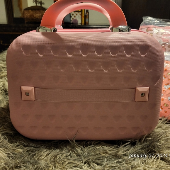 Hello Kitty Suitcase /MakeupOrg. lightPinkColor-itsbabypink! FREE SHIPPING! - Picture 10 of 15